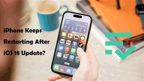 iphone keeps crashing and restarting ios 18