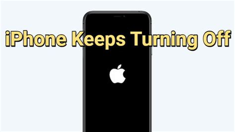 iphone keeps crashing and turning off