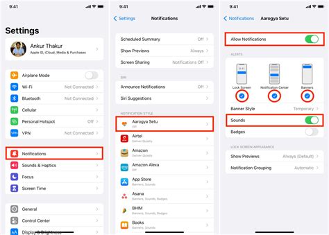 iphone not getting notifications from some apps