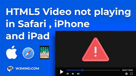 iphone not playing html5 video