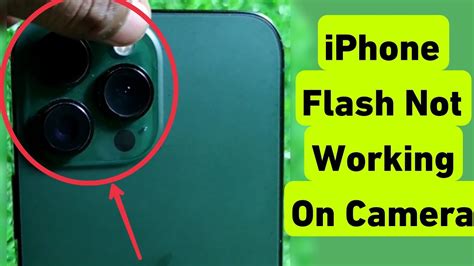 iphone xr back camera and flash not working