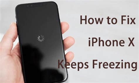 iphone xr keeps freezing and turning off