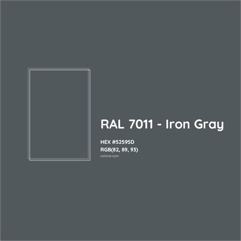 iron gray color code