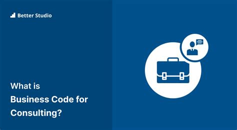 irs business code for consulting