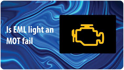 is a check engine light an mot failure