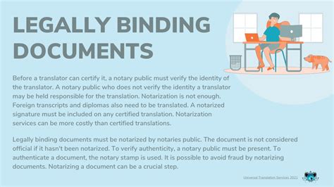is a notarized document legally binding in michigan