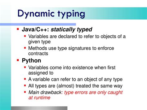 is c++ statically typed
