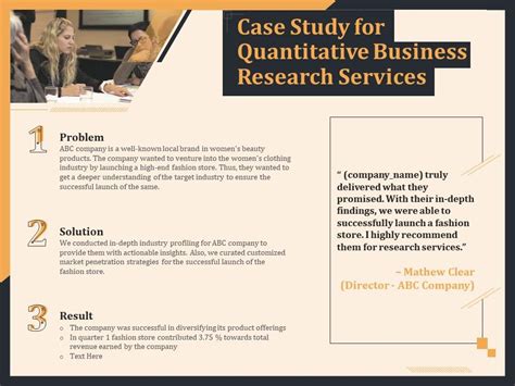 is case study a quantitative research