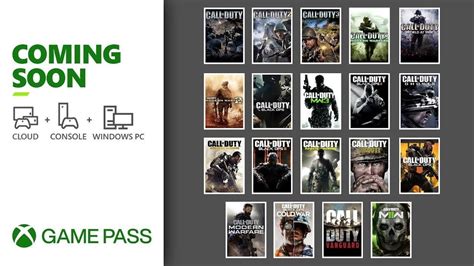 is cod in game pass