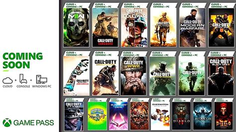 is cod mw3 coming to game pass