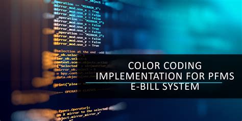 is color coding implemented today