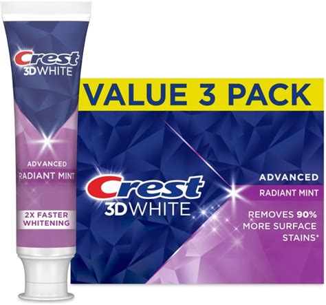 is crest 3d white toothpaste bad for teeth