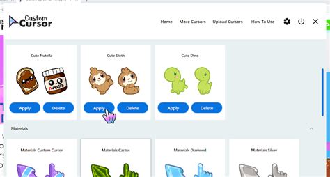 is custom cursor app safe