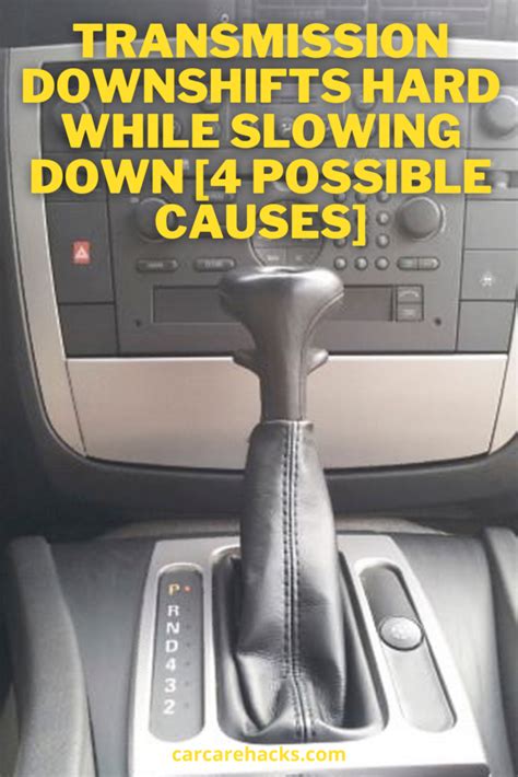 is downshifting bad for automatic transmission reddit