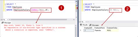 is empty in sql