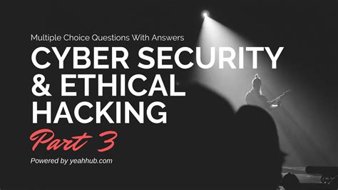 is ethical hacking part of cyber security
