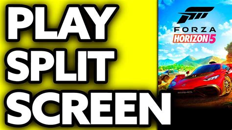 is forza horizon multiplayer split screen