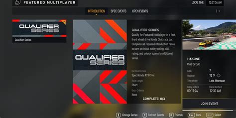 is forza multiplayer