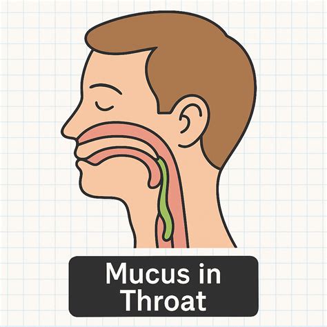 is having mucus in your throat normal