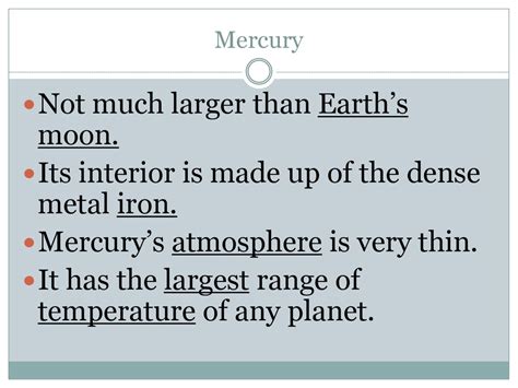 is iron and mercury the same