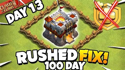 is it better to rush in coc