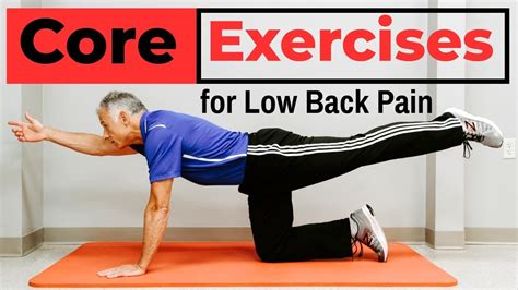 is it good to exercise with lower back pain