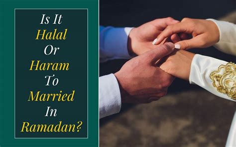 is it haram to get married in ramadan