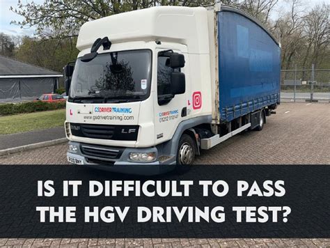 is it hard to pass hgv theory test