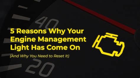 is it illegal to drive with engine management light on