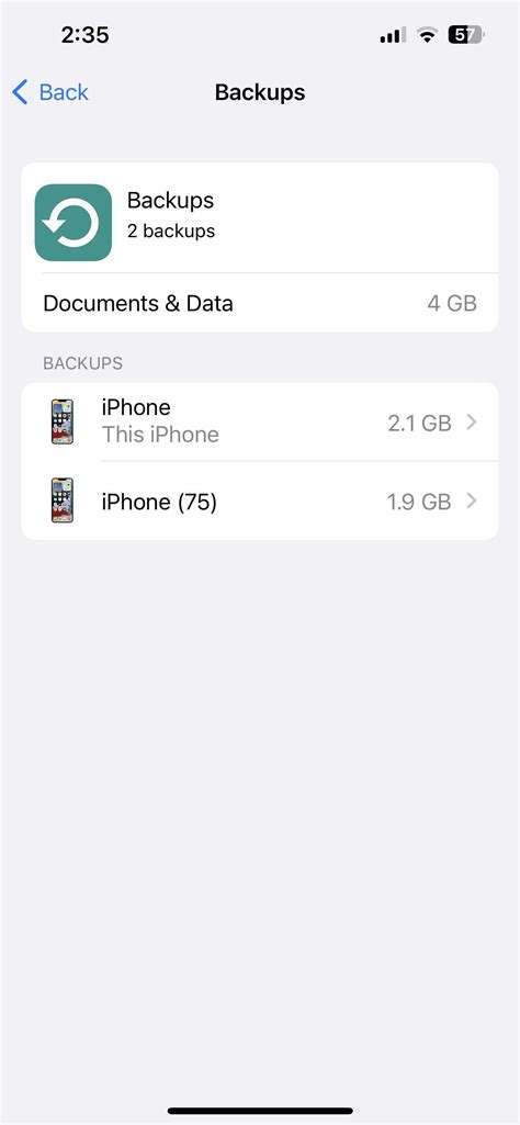 is it ok to delete old backups on iphone