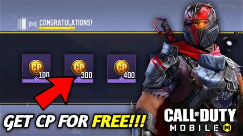 is it possible to get free cp in cod mobile