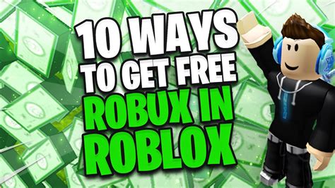 is it possible to get free robux on roblox