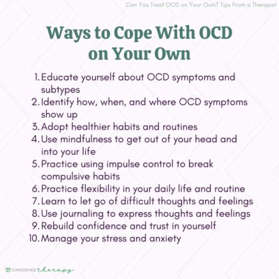 is it possible to overcome ocd on your own