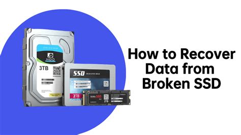 is it possible to recover data from a dead ssd