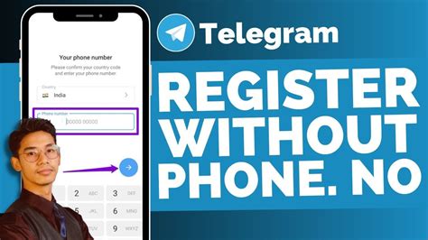 is it possible to register telegram without phone number