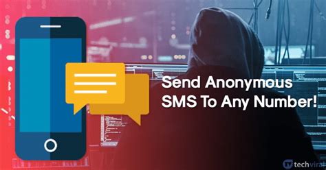 is it possible to send anonymous text