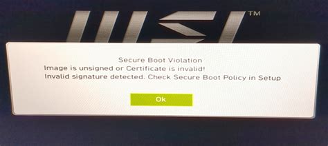 is it safe to delete secure boot keys