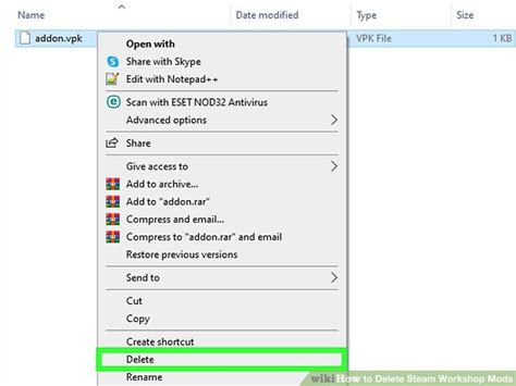 is it safe to delete steam workshop folder