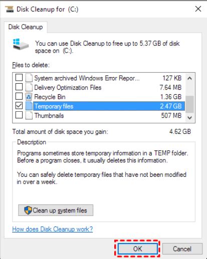 is it safe to delete temp files windows 10