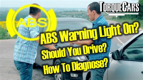 is it safe to drive with abs on