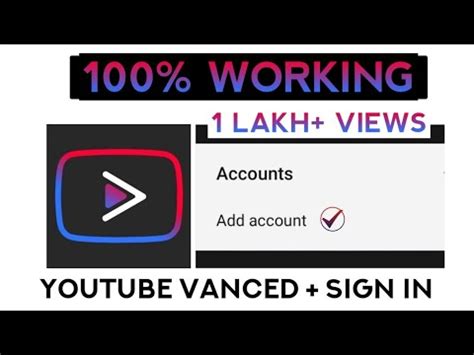 is it safe to sign in youtube vanced