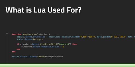 is lua a real programming language
