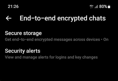 is messenger end to end encrypted reddit