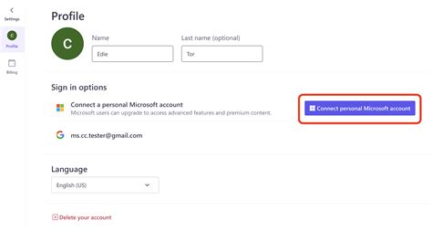 is microsoft account connected to gmail