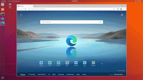 is microsoft edge available for linux