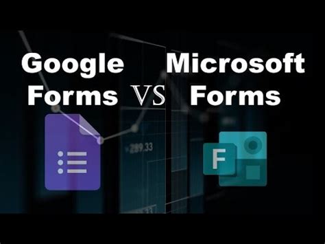 is microsoft forms and google forms the same