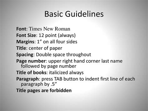 is mla format font size 12
