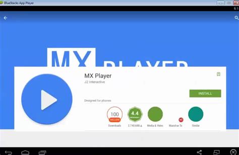 is mx player is available for pc