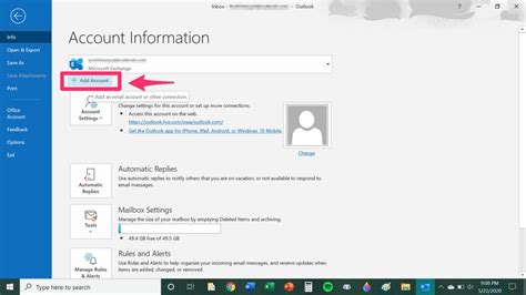 is my gmail linked to microsoft