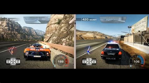 is need for speed split screen